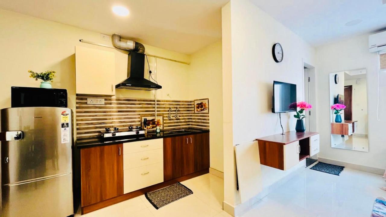 Olive Service Apartments Gachibowli Hajdarábád Exteriér fotografie