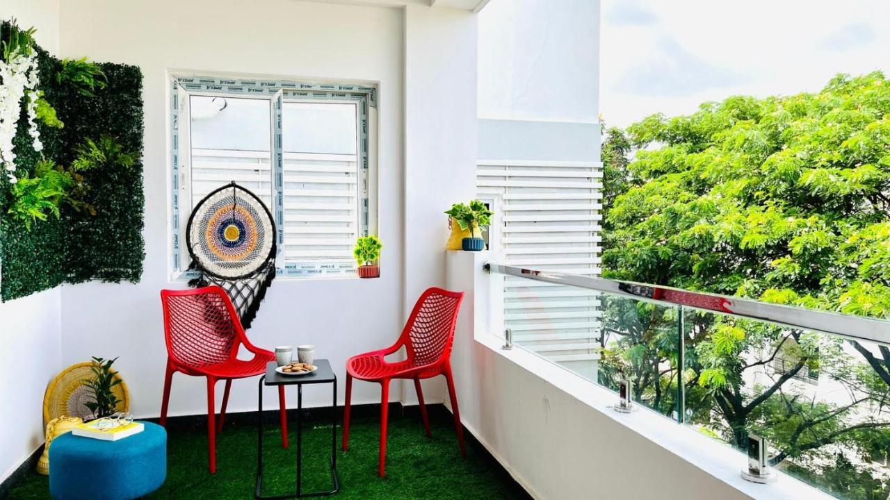 Olive Service Apartments Gachibowli Hajdarábád Exteriér fotografie