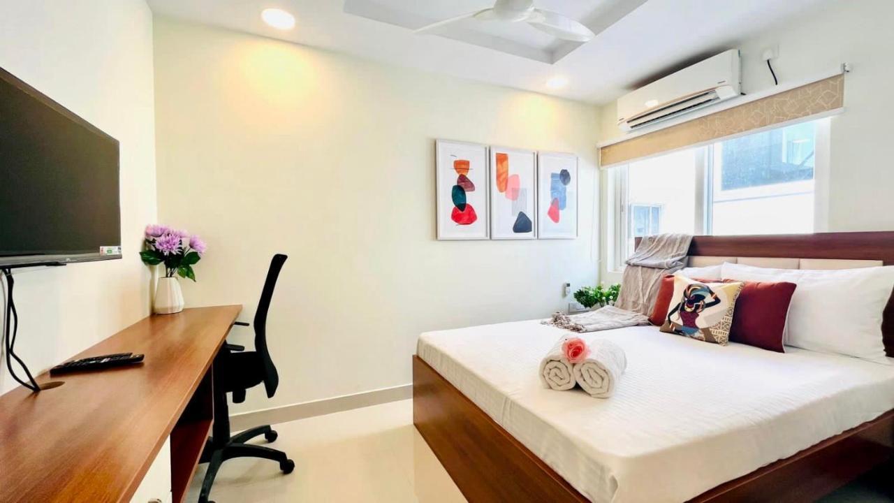 Olive Service Apartments Gachibowli Hajdarábád Exteriér fotografie
