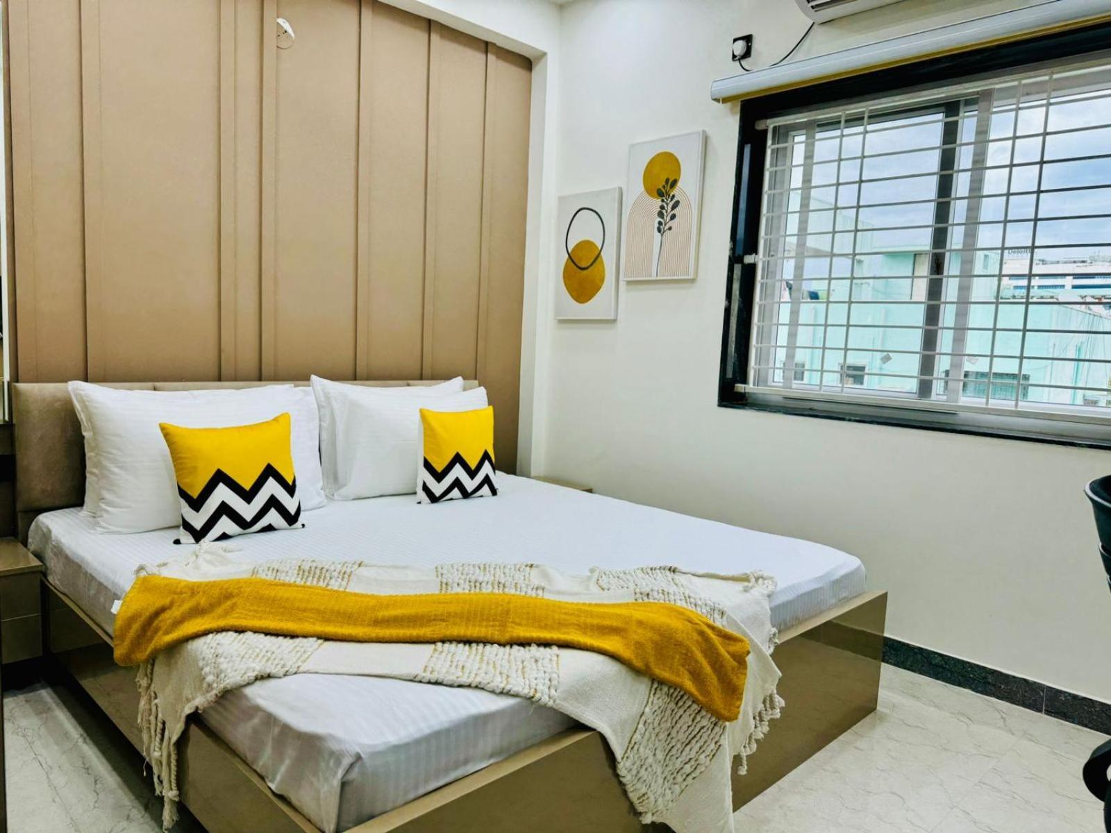 Olive Service Apartments Gachibowli Hajdarábád Exteriér fotografie